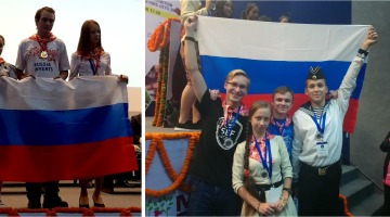 Российские школьники завоевали 2 золотые, 3 серебряные и 1 бронзовую медаль на Международной выставке молодых изобретателей в Индии